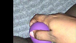 Ebony BBW Feels Intense Pleasure in Pussy Play and Squirting