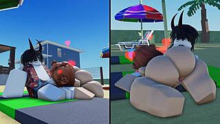 día especial de playa with big tits and ass