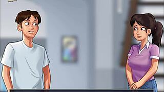 in summertime saga 217 the characters feel deep emotions and connections through amateur acting