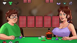 in summertime saga 217 the characters feel deep emotions and connections through amateur acting