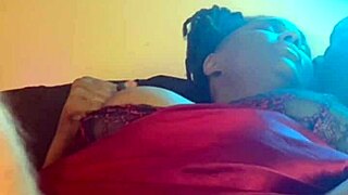 Amateur Ebony Feels Intense Pleasure as Her Pussy Gets Licked and Fucked in Doggy