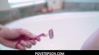 uh, i shaved my huge-titted stepmom dee williams pussy... licked it!