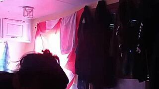 Canadian girl performs deepthroat blowjob to advance her career