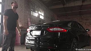 Dude Bangs Adorable Juliette March in Wild BDSM Session. Tied Up and Loving It!