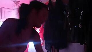 Canadian girl performs deepthroat blowjob to advance her career