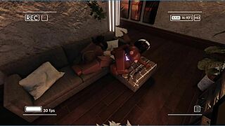 Candy and her friend become succubi, draining Viper dry in the USA