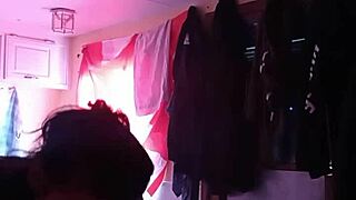 Canadian girl performs deepthroat blowjob to advance her career