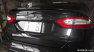 Dude Bangs Adorable Juliette March in Wild BDSM Session. Tied Up and Loving It!