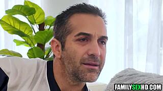 Blindfolded Stepmom Gets Wild with Stepson in Secret