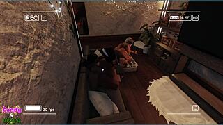 Candy and her friend become succubi, draining Viper dry in the USA