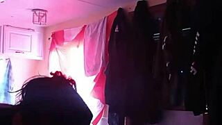 Canadian girl performs deepthroat blowjob to advance her career