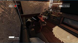 Candy and her friend become succubi, draining Viper dry in the USA