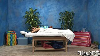 Hot 18 year old beauty gets drilled hard by an older guy in steamy action.