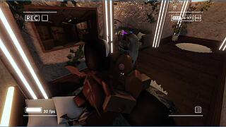 Candy and her friend become succubi, draining Viper dry in the USA