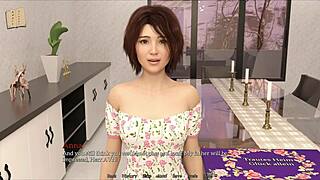 Sharing my new memories from the game featuring a brunette character.