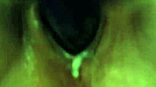 Mature Amateur Uses Dildo After Gooey Creampie