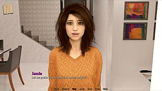 Sharing my new memories from the game featuring a brunette character.