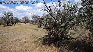 Savannah Vixen Takes It Raw Outdoors Like a True Amateur!