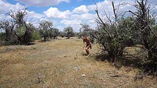 Savannah Vixen Takes It Raw Outdoors Like a True Amateur!