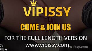 Creamy blondes in lesbian piss scene from Vipissy