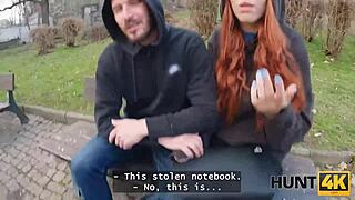 Passionate cheating with big-titted stranger