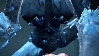 Succubus Frost Onoskelis Engages In Bisexual Sex In The Game