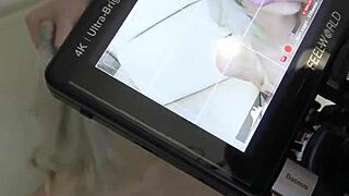 Vasya and Sylvia go live behind the scenes, getting into sexy anal and facial fun.