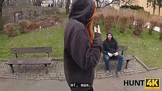 Passionate cheating with big-titted stranger