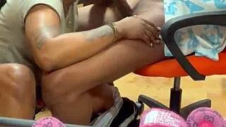 Sucking Dick At Flea Market With Big Ass Ebony