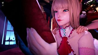 beautiful footjob leads to orgasm and ejaculation 😘