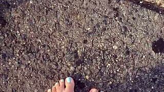 look at these dirty calloused soles, perfect for your foot fetish