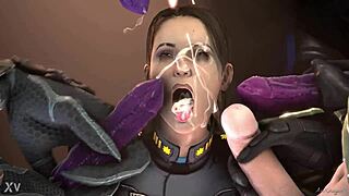 Halo's Monster Cock Gangbang Cumshots