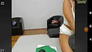 India Shows Off Her Big Tits On Webcam In A Steamy Session.