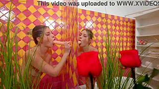 I'm fingering my tight pussy with an anal dildo in the bathroom, she moans.