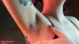 sweet yoga babe getting armpits licked in humiliating blackmail