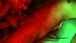 Young girl gives deepthroat blowjob to her boss