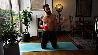 blonde latina wife demonstrates quickie hip movements in bed