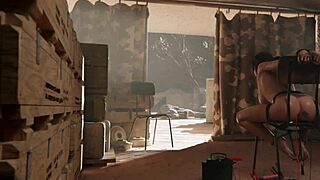 lara croft from tomb raider is captured by the enemy. what sexy adventures await?