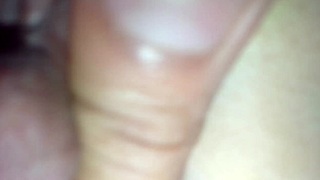 Fucking her wet tight pussy until it bursts.