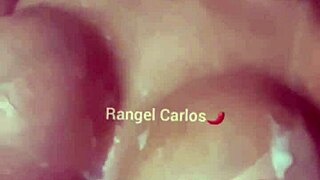 Want to see this brunette pornstar swallow cum off her tits after sucking cock?