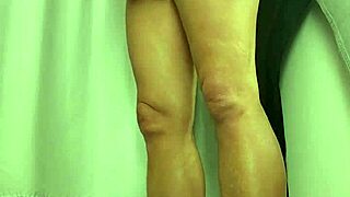 Handjob in fitting room