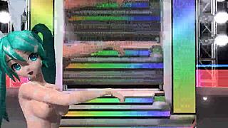 full nude bunny costume hatsune miku voc loid