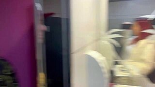 The bar with panties hanging from the ceiling features brazilian milf in a narrative.