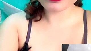 Em live bigo v� to tr�n with big tits show