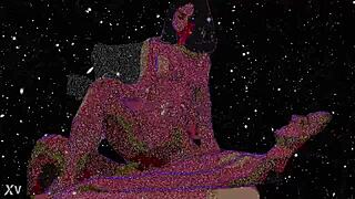 Lofi porn featuring cartoon characters in romantic sexual encounters with detailed scenes