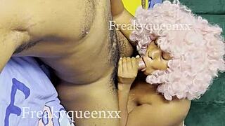 my step dad bodyguard and i have naughty fuck at home with big tits