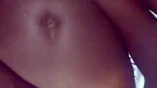 Rubbing Pussy with Big Black Cock and Fucking Softly