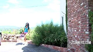 Lexi Diamond Rides Stepbro In Doggystyle Fucking