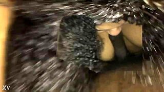 bbw babe sucks fat cock in casual scene