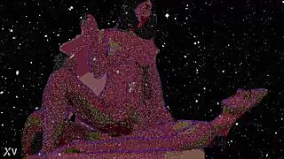 Lofi porn featuring cartoon characters in romantic sexual encounters with detailed scenes